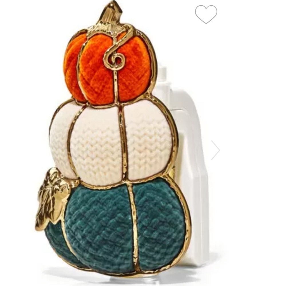 STACKED PUMPKINS WALLFLOWERS FRAGRANCE PLUG by Bath and Body Works